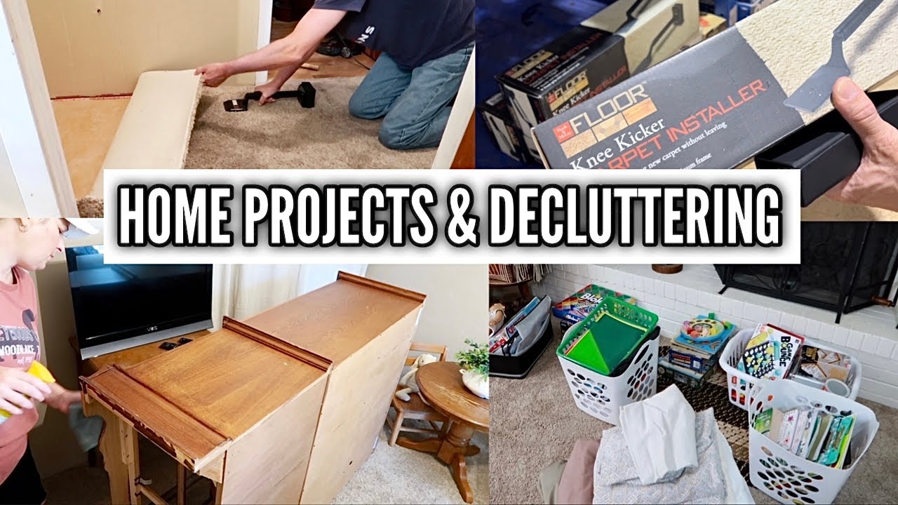 A HOME PROJECT • SOME MORE DECLUTTERING • CLEANING AND ORGANIZING • @ThrilledThrifter