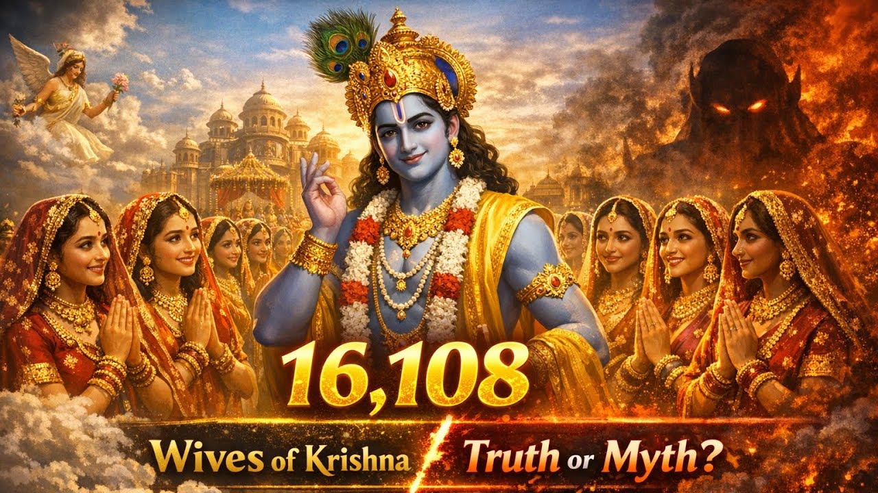 শ্রীকৃষ্ণ কি সত্যিই ১৬,১০৮ জনকে বিয়ে করেছিলেন? আসল ইতিহাস জানুন br.rahul Hossain #শ্রীকৃষ্ণ