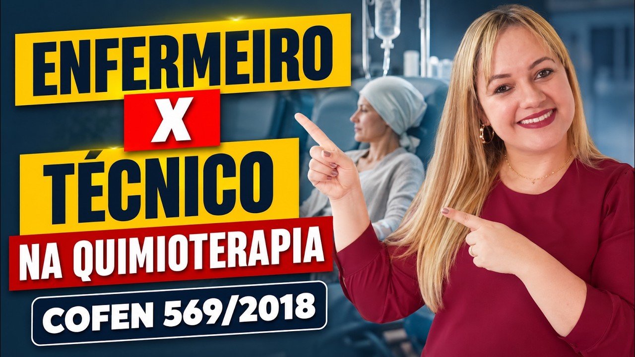 COMPETÊNCIAS DOS PROFISSIONAIS DE ENFERMAGEM NA QUIMIOTERAPIA (ONCOLOGIA) | Profª Juliana Mello