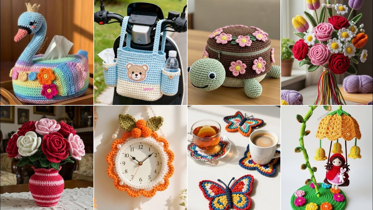 New crochet handmade items and design | crochet home decor items 2026