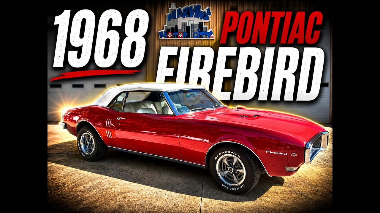 &laquo;Возрождение классики: потрясающая реставрация кабриолета Pontiac Firebird 400 1968 года!&raquo;