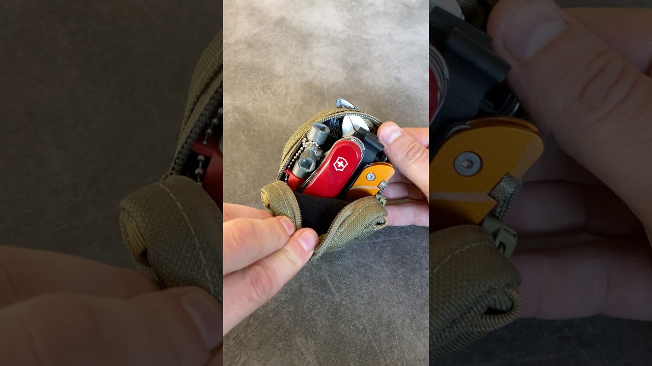 Органайзер для набора инструментов Maxpedition с инструментами Knipex и Victorinox #инструменты #...