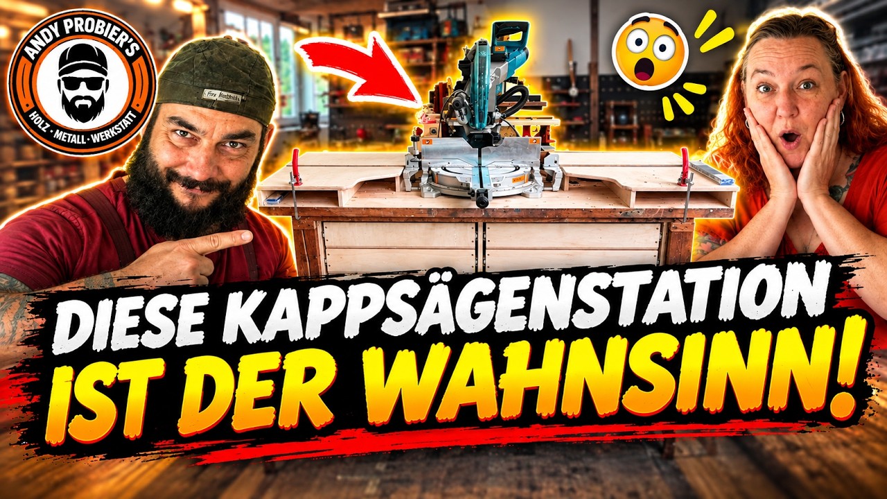 Alt & Jung vereint 🪵 | Kappsägenstation Teil 1 aus Großvaters Werkbank