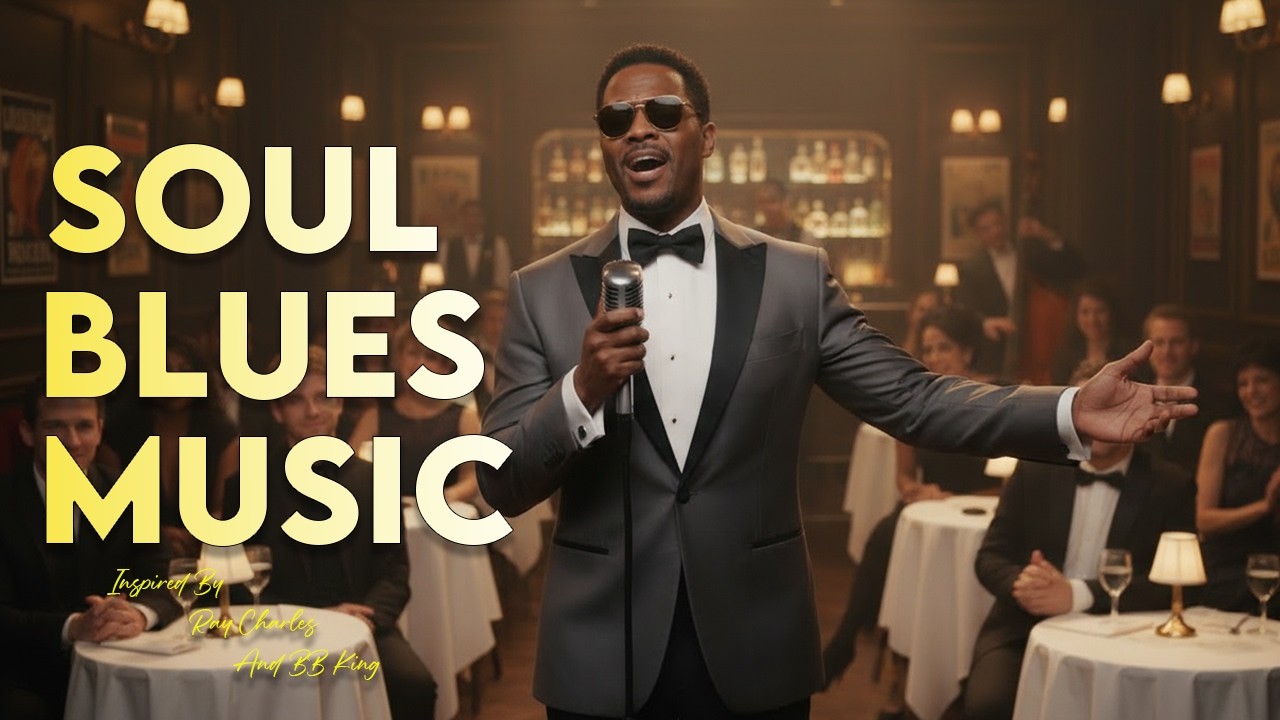 Soul Blues Music | Songs inspired by Ray Charles, Etta James and Otis Redding | Smooth & Timeless