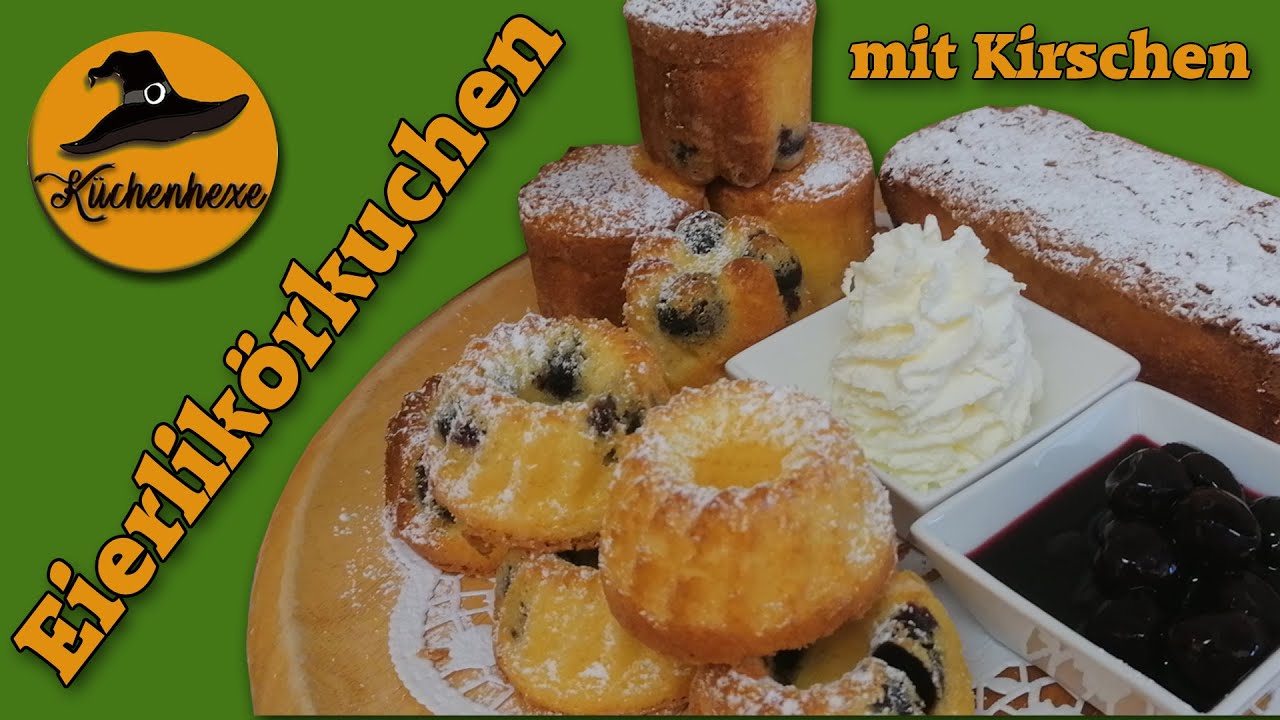 Eierlikörkuchen     ( in verschiedenen Formen )