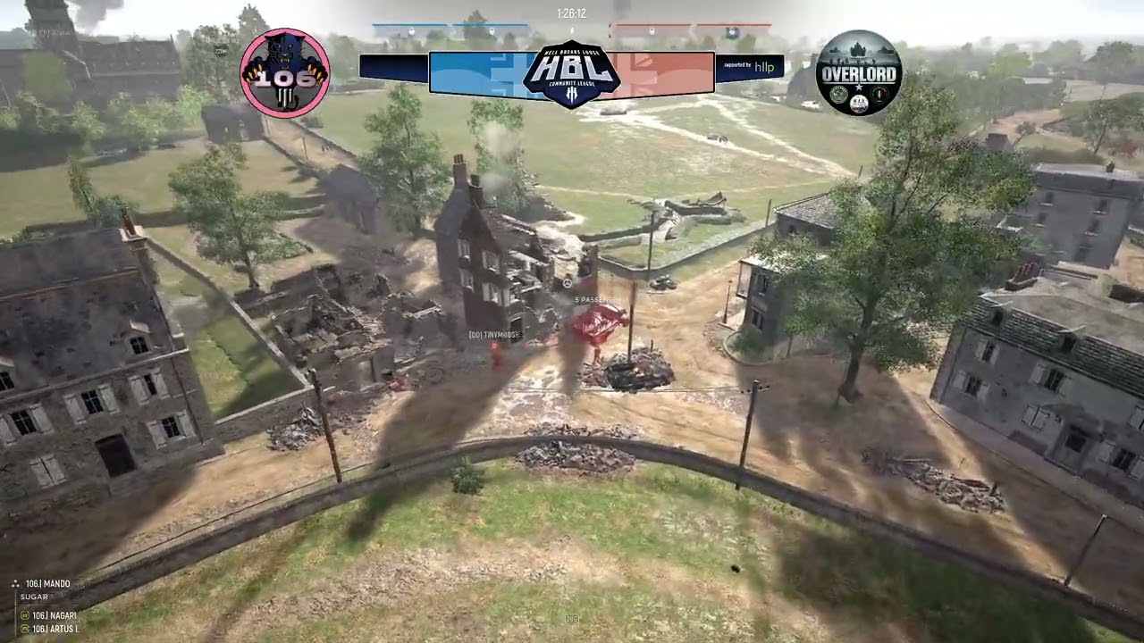 20260308 | Hell let Lose | HBL Competitive Match | 106. vs. Overlord | My first official Cast!!