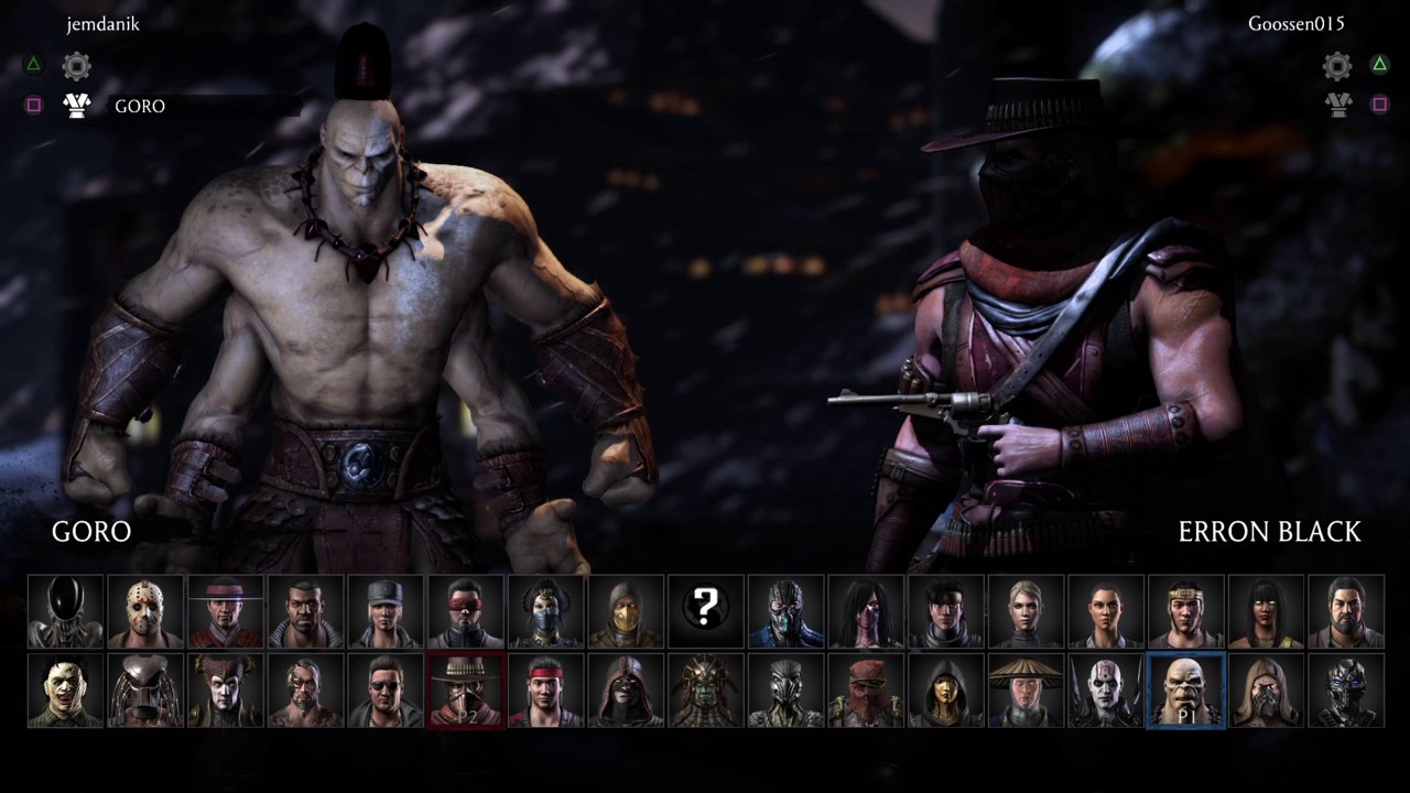 MKX - Jemdanik (Cybernetic,Kuatan Warrior) VS Goossen015 (Gunslinger) FT5