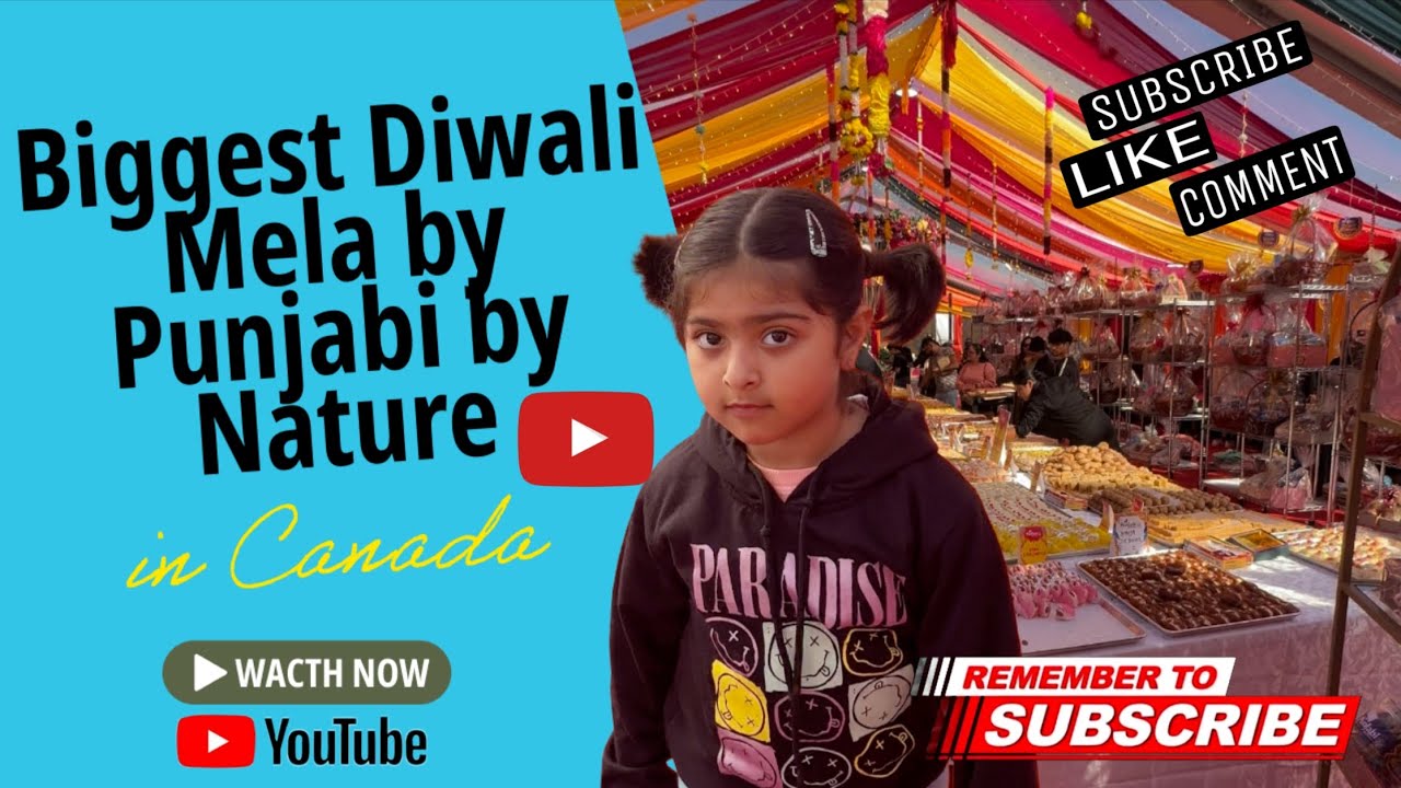 Canada ka biggest Diwali 🪔 2025 mela|| 