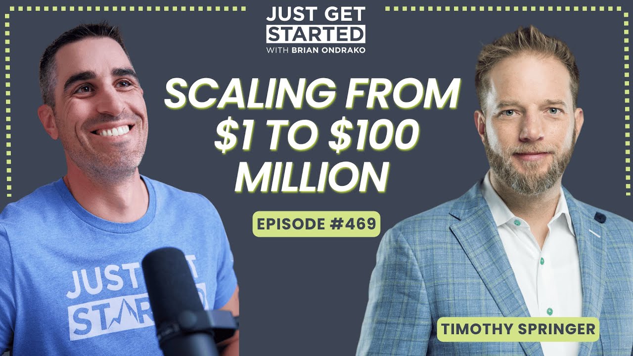 Timothy Springer: How To Scale A Start-up from 0 to $100 million