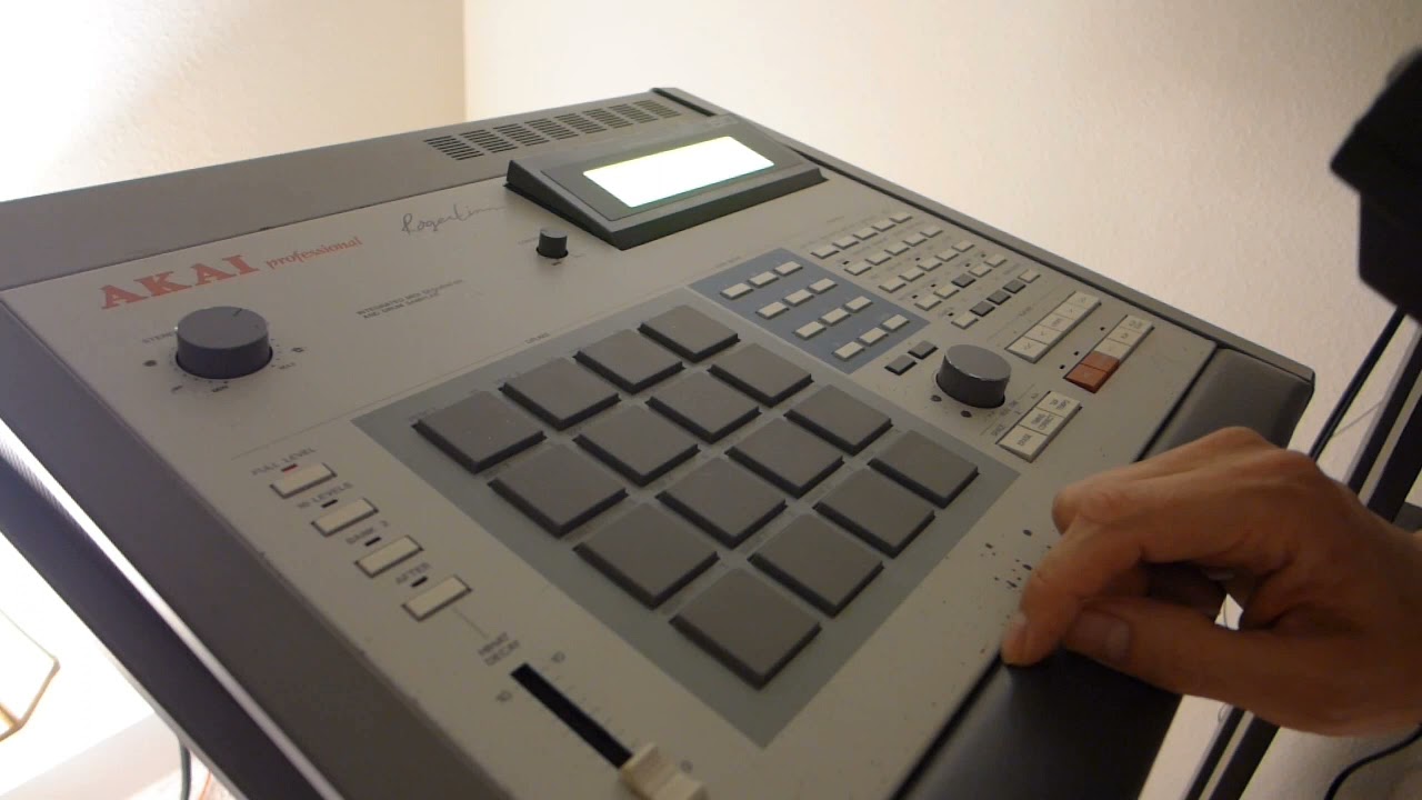 AKAI MPC60 sampled from cassette type beat!