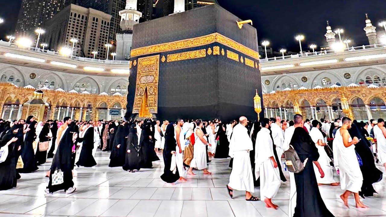 Tawaf e Haram sharif | 11 May 2025 | Hajj Live | Beautiful Night View in Masjid Al Haram | Makkah