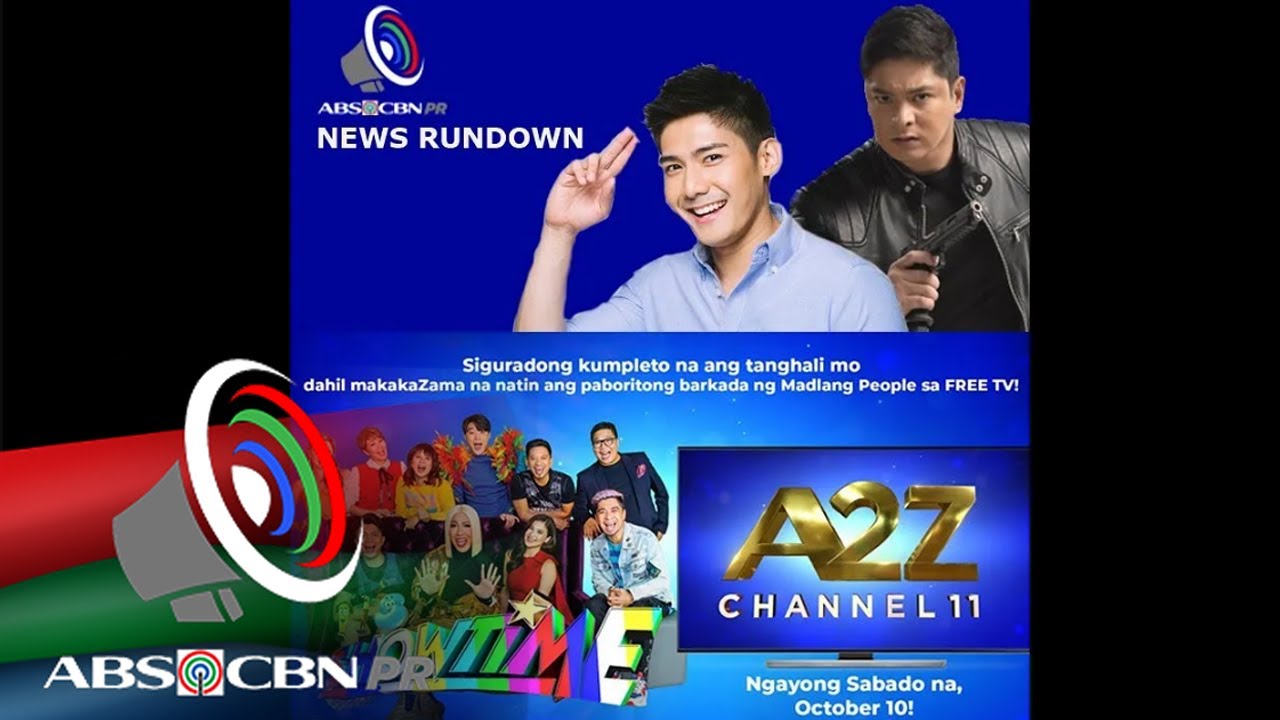 ABS-CBN PR News Rundown: Paano mapapanood ang ABS-CBN program sa Zoe A2Z