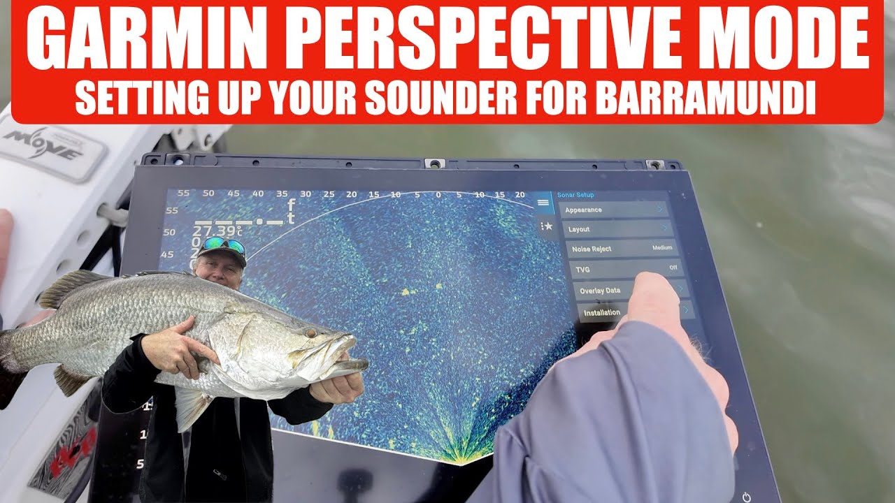 Live Sonar | Garmin Perspective Mode Settings for BARRA