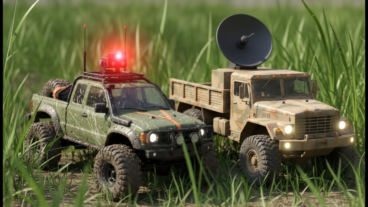 RC Tank Battle | Tactical Maneuvers in the Garden Jungle