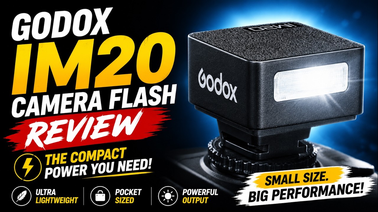 Godox IM20 Flash Review: The Compact Power You Need!