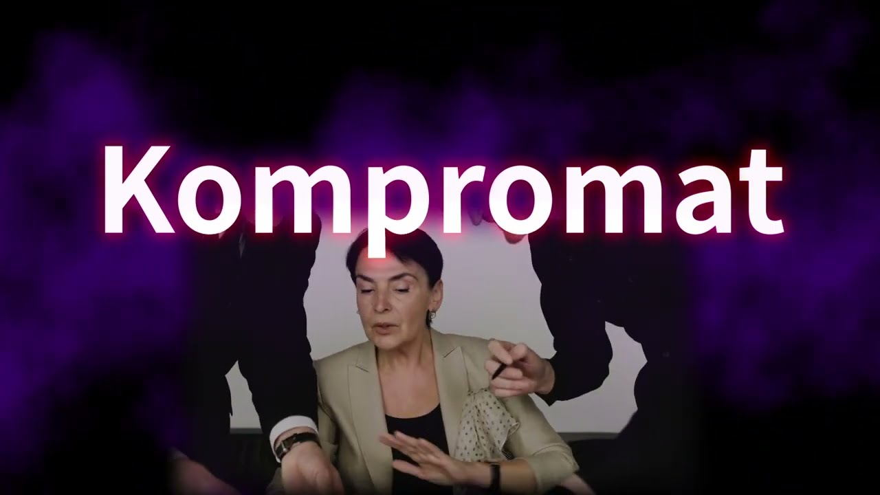 Kompromat. Richtige Sprechweise, Bedeutung. Korrekte Aussprache. Gutes Deutsch. Von TV-Profisprecher