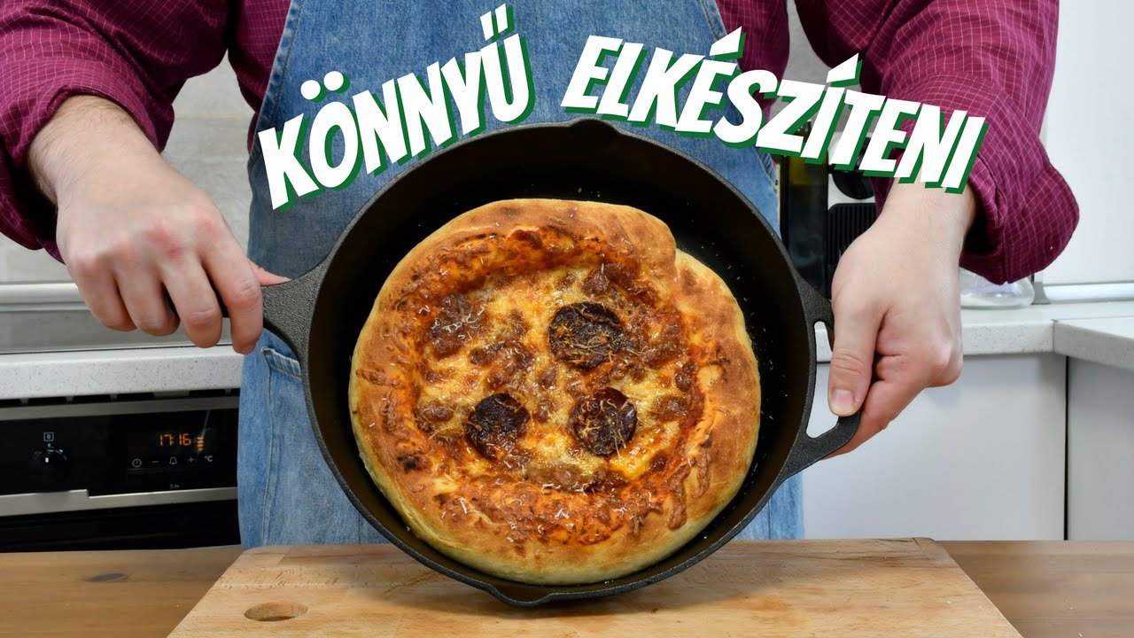 Serpenyős, tepsis PIZZA