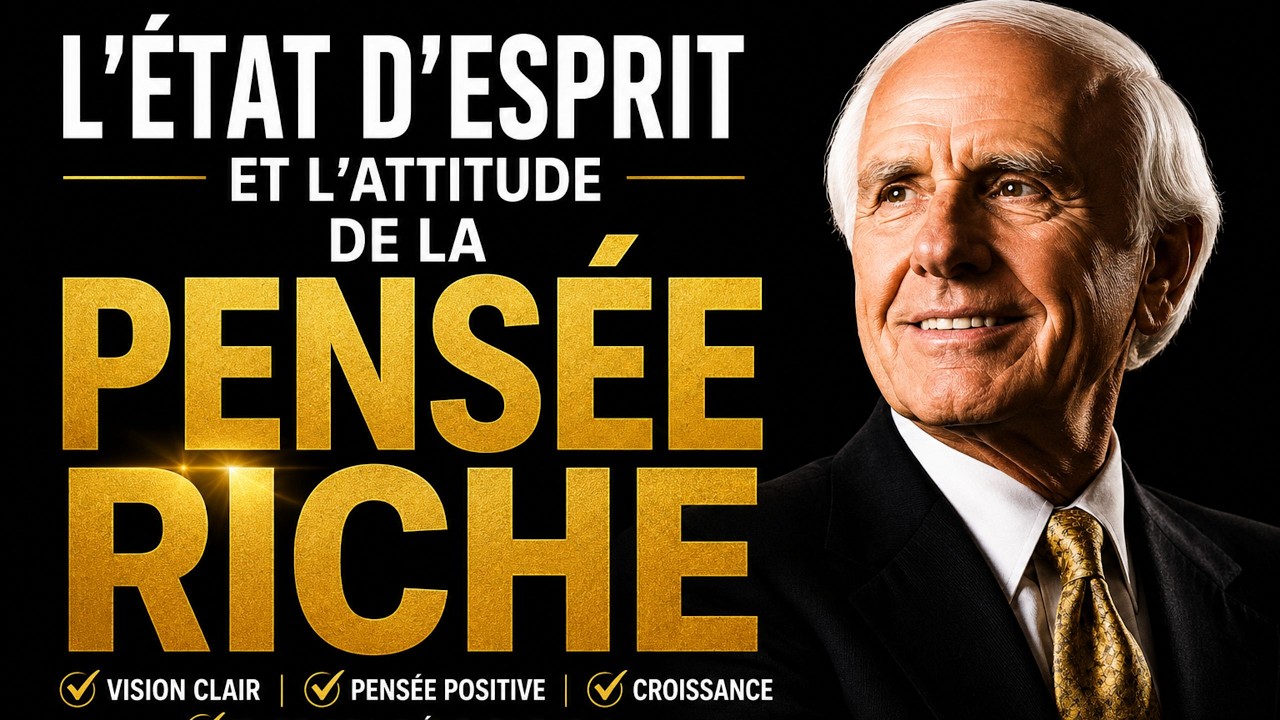 L’état d’esprit et l’attitude mentale qui mènent à l’abondance – inspiré de Jim Rohn