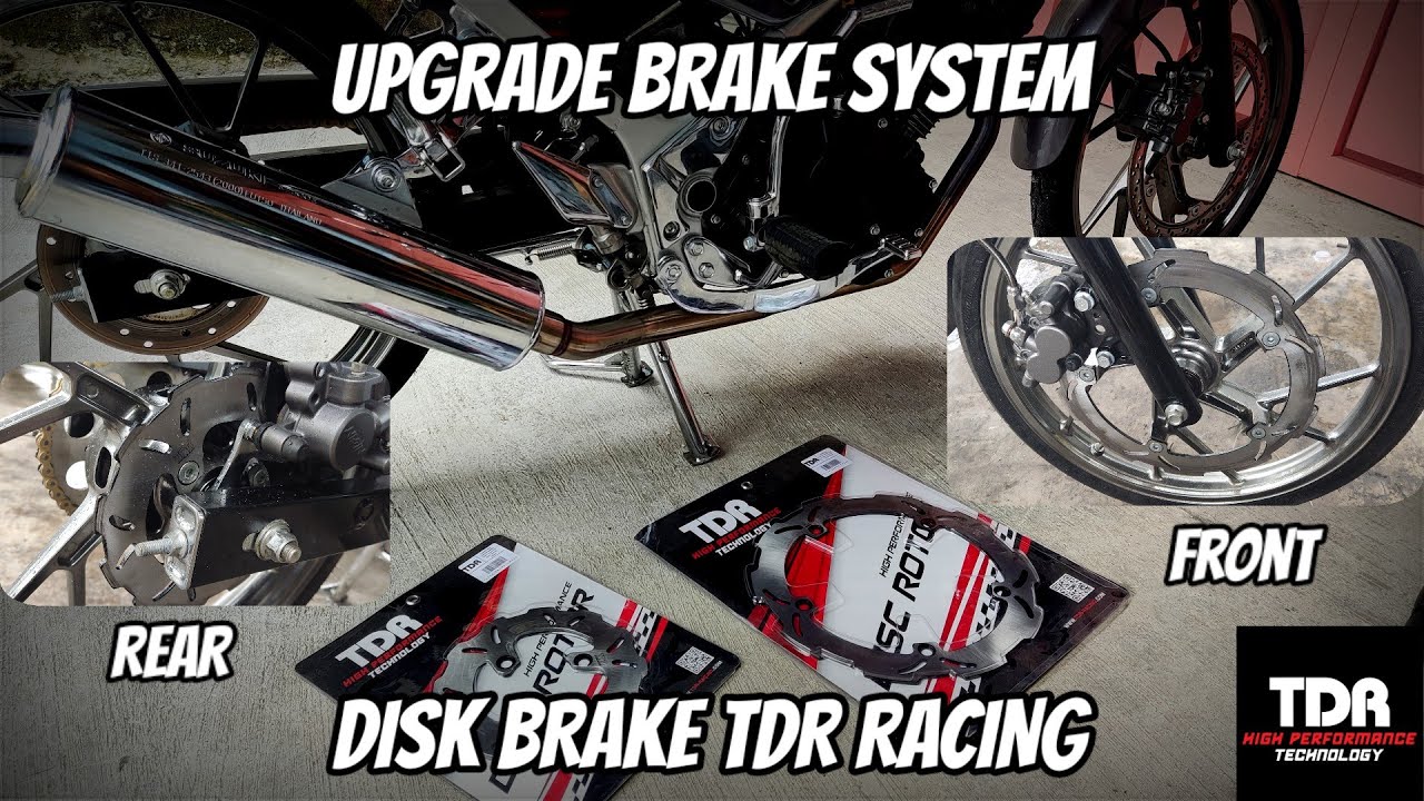 PASANG PIRINGAN CAKRAM TDR HIGH PERFORMANCE DISK ROTOR FOR SATRIA FU