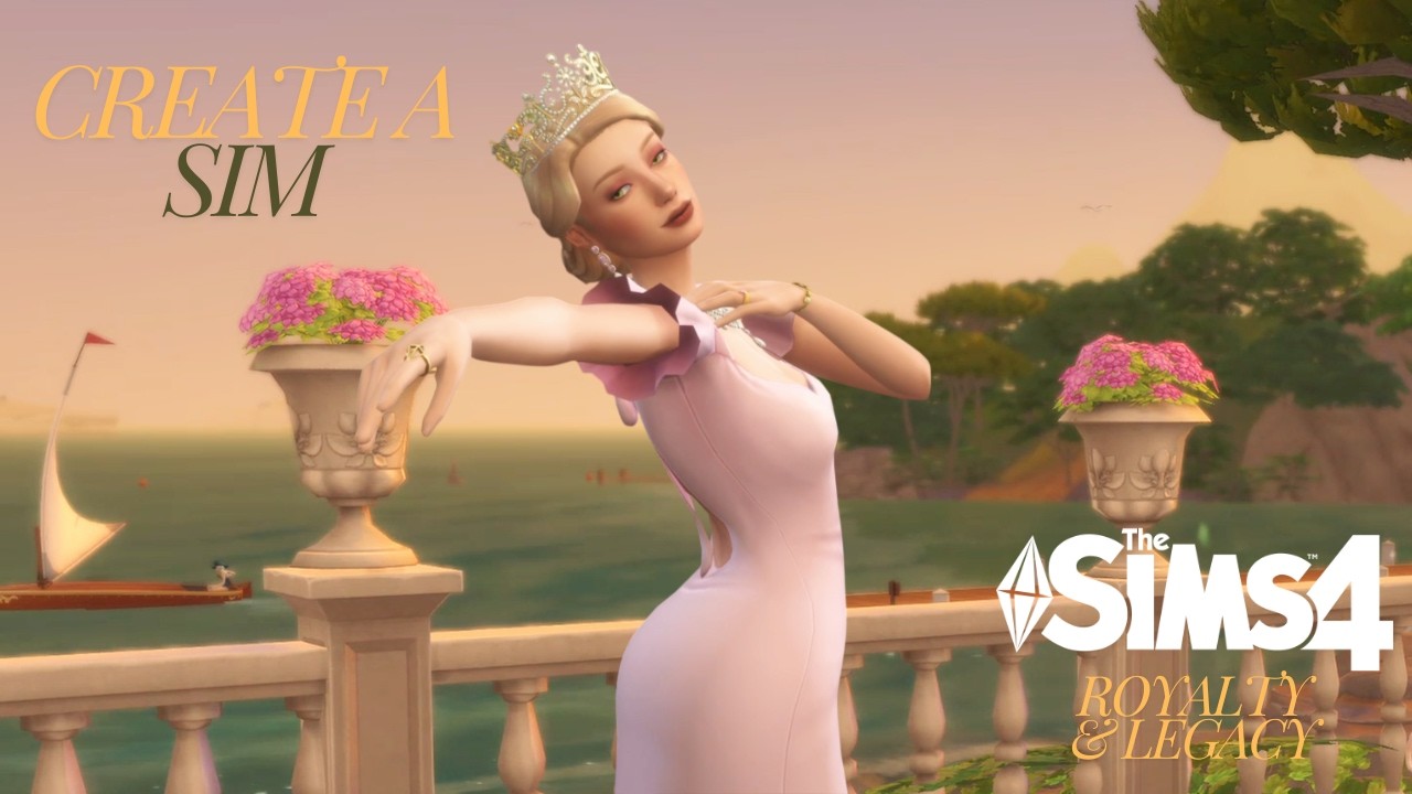 The Sims 4 Royalty and Legacy: Making a Queen