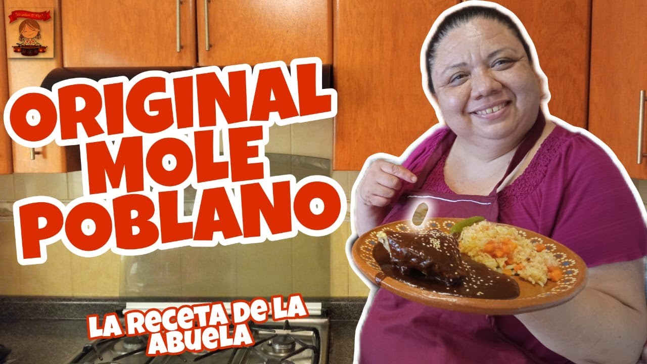 🤤 CÓMO hacer MOLE POBLANO receta de la ABUELA
