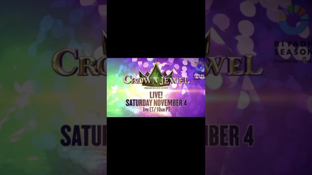 WWE Crown Jewel 2023 Predictions