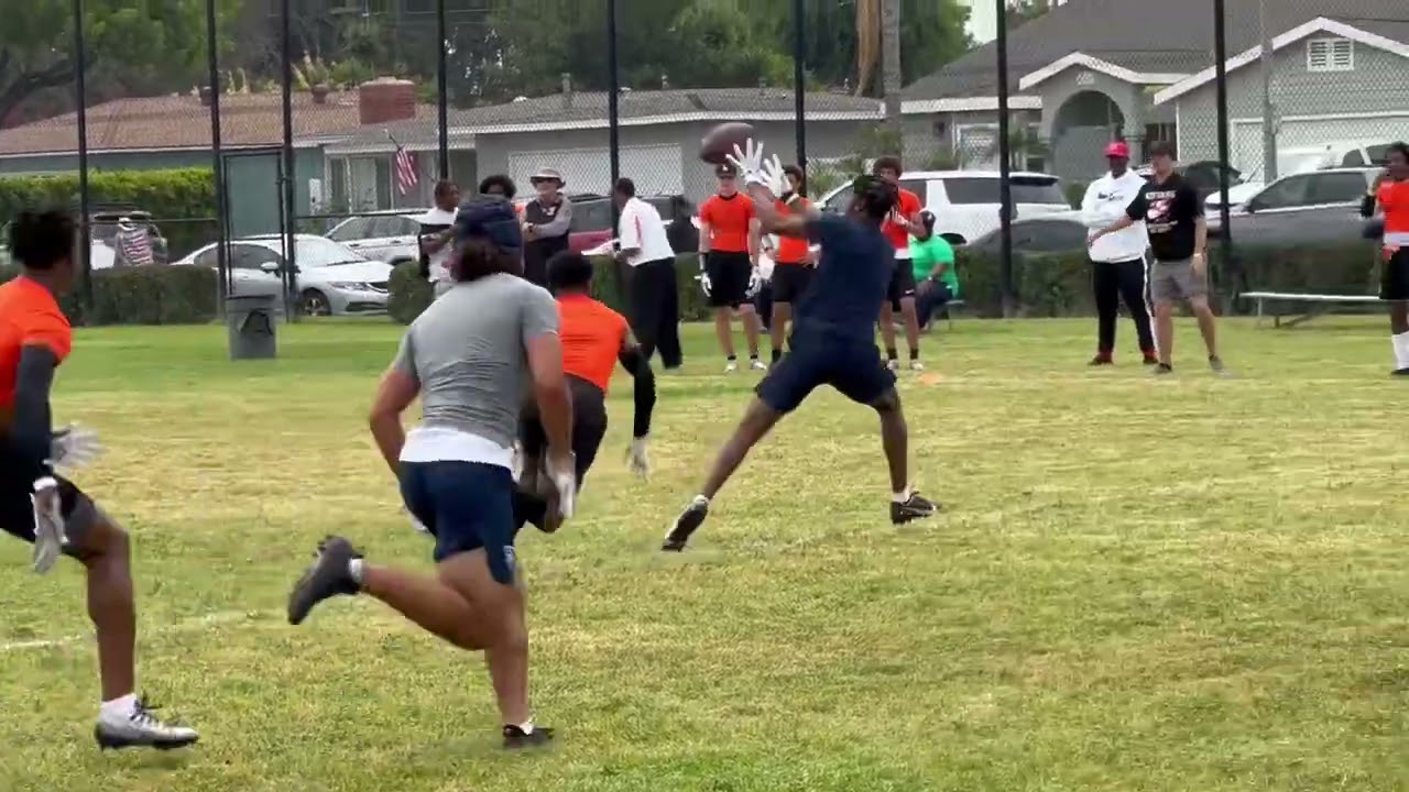 USC WR commit Xavier Jordan stars at the Long Beach Tournament of Champions 7v7