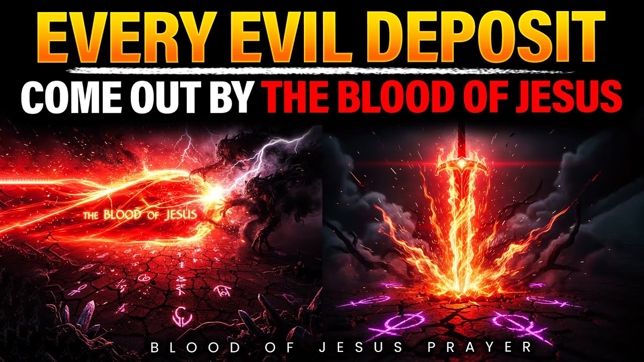 Pray This: Let the Blood of Jesus Flush Out Evil Deposit in Your Life Now