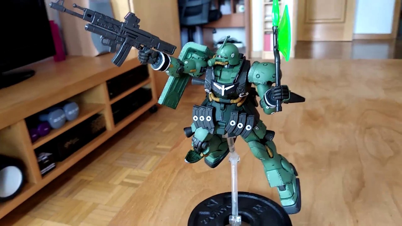 HG Geara Zulu details montage - My first Gunpla