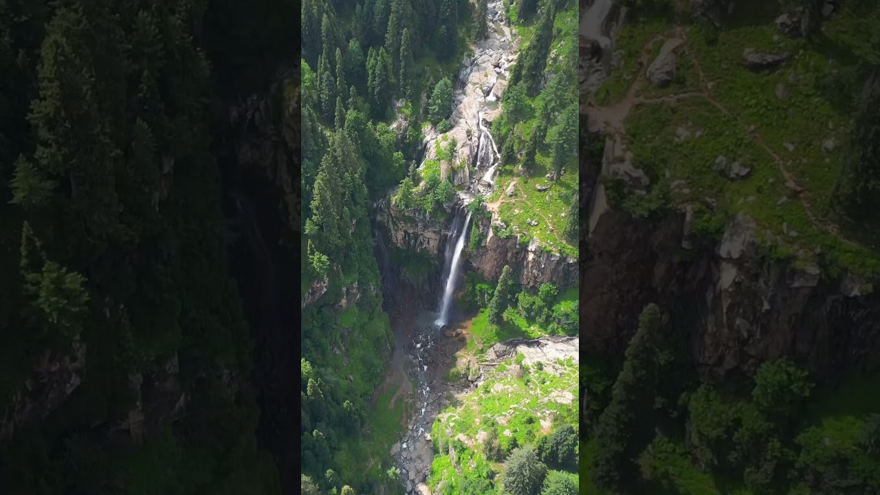 jarogo waterfall || jarogo abshar || jarogo banda #nature #kpk #travel #waterfall #drone