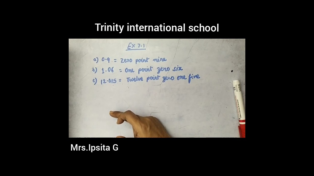class-5, Maths, Chapter 7. Decimals, Ex - 7.1, 7.2 & 7.3