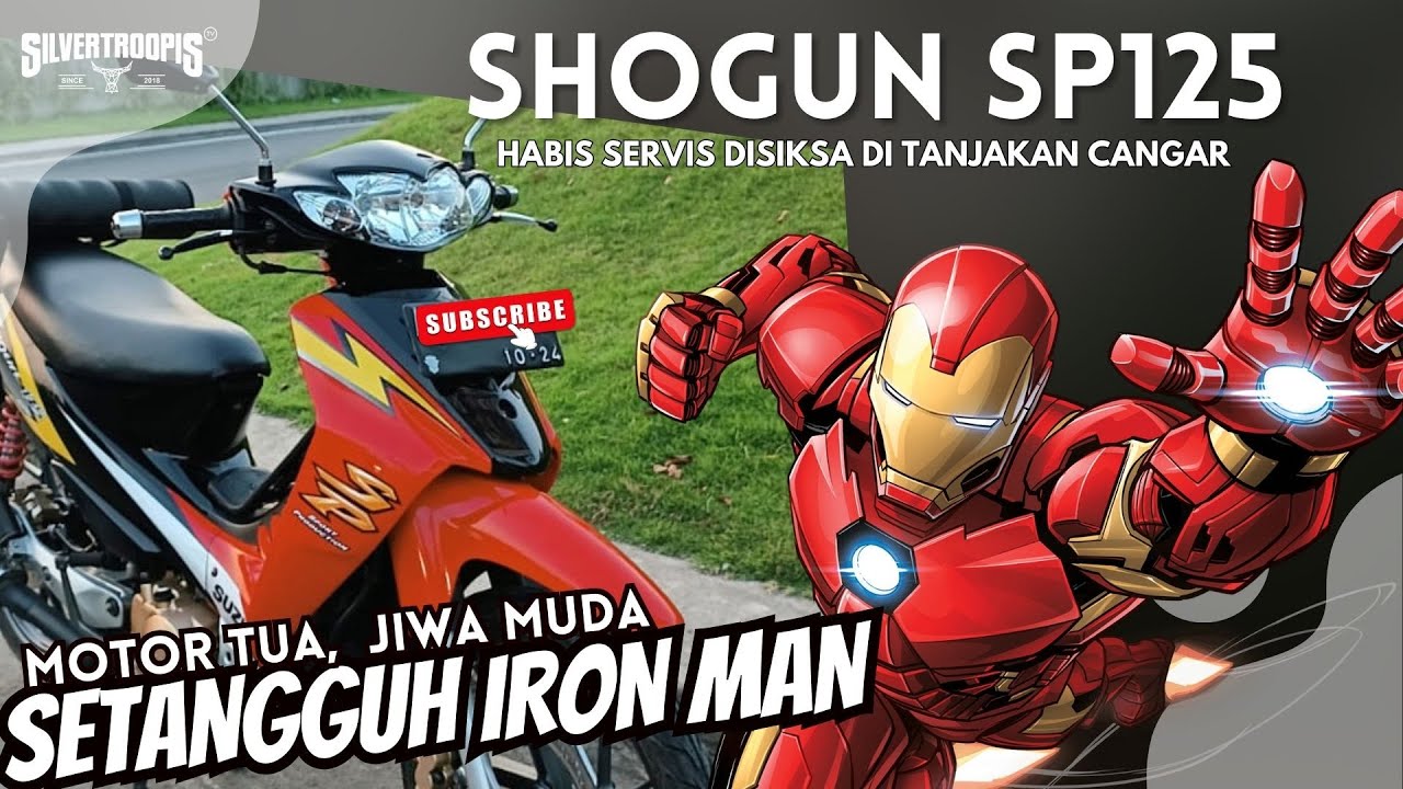 Siksa Shogun SP125 Di Tanjakan Cangar