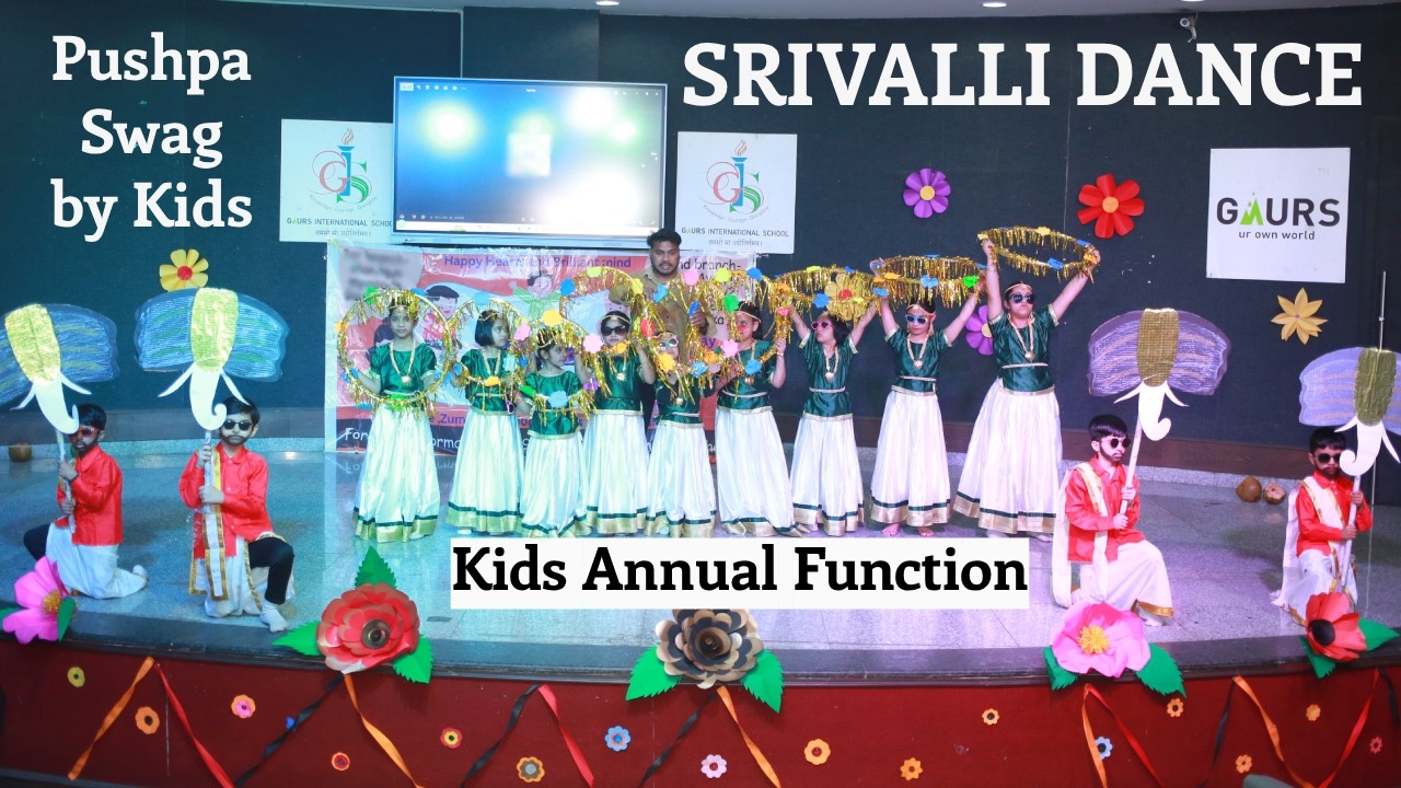 Srivalli Dance Performance by Kids 🔥 | Pushpa Tamil Song | Annual Function 2026 | #dramachapters