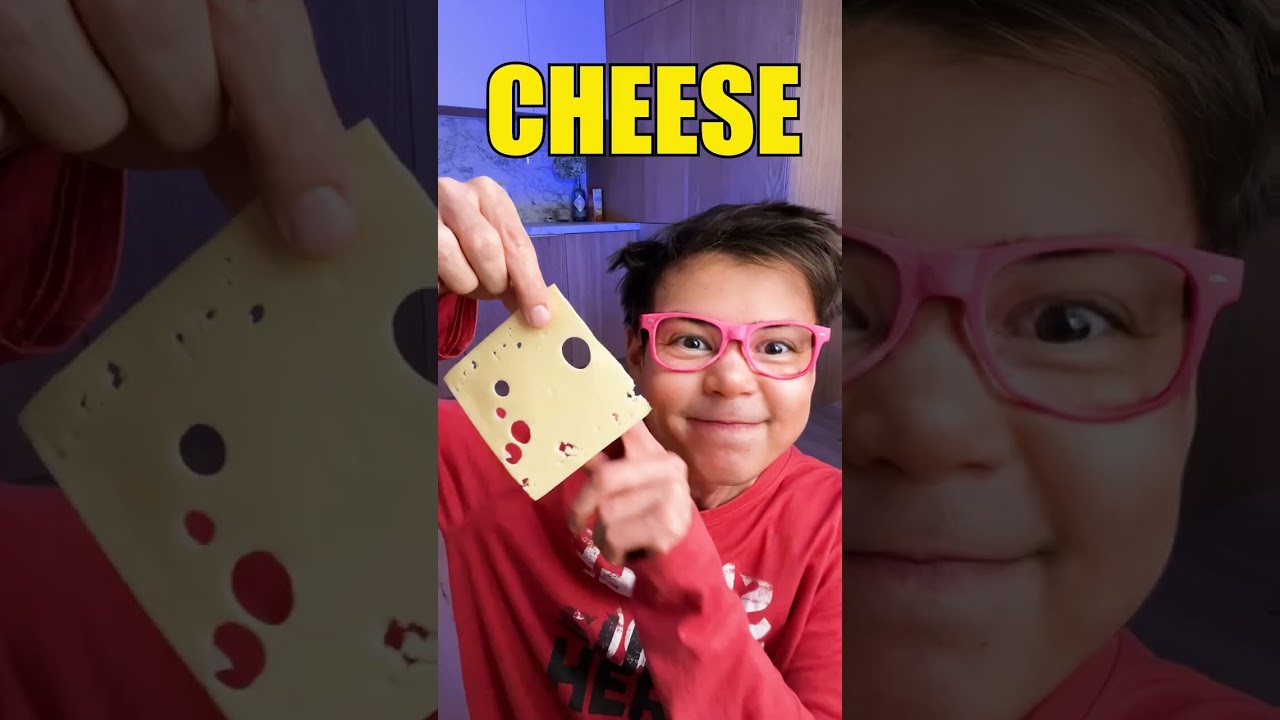 🧀 WHAT&rsquo;S INSIDE THE SANDWICH? LET&rsquo;S BUILD & LEARN! #shorts #funny