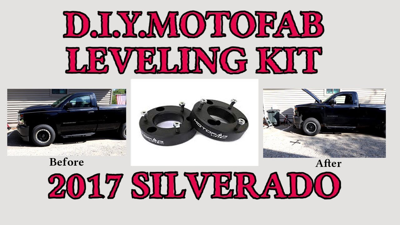 2017 Chevrolet Silverado Motofab Leveling Kit Install