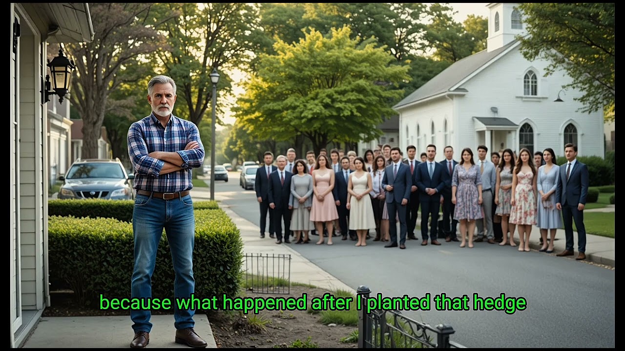 They Marched a Hundred People Across My Lawn – So I Planted a Hedge