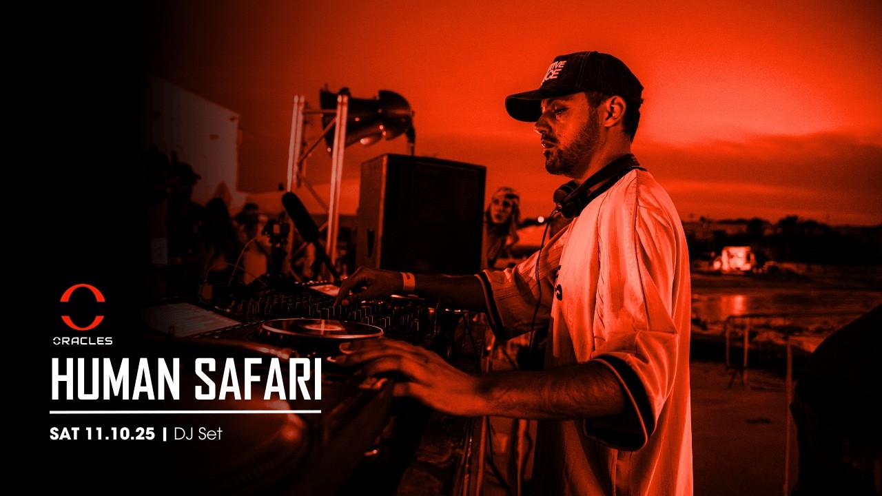 Human Safari | Techno DJ Set | Tortuga Beach, Malta | 11th OCT 2025