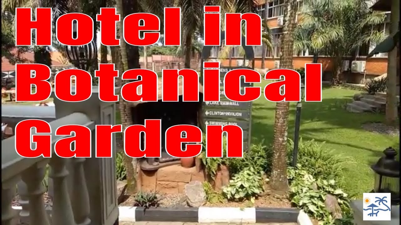 Imperial Botanical Beach Hotel in Entebbe, Uganda beside lake victoria and entebbe botanical garden
