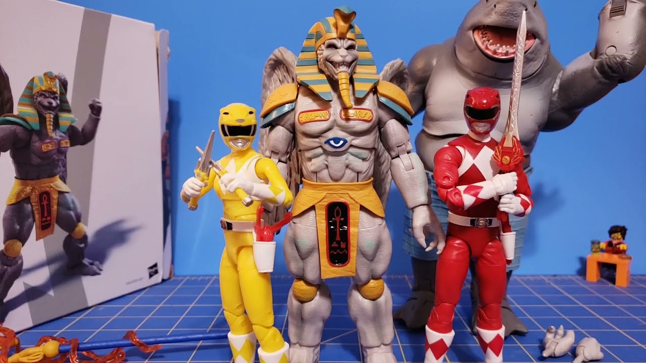 Mighty Morphin King Sphinx | Power Rangers Lightning Collection Monsters Wave 1 Figure Review!