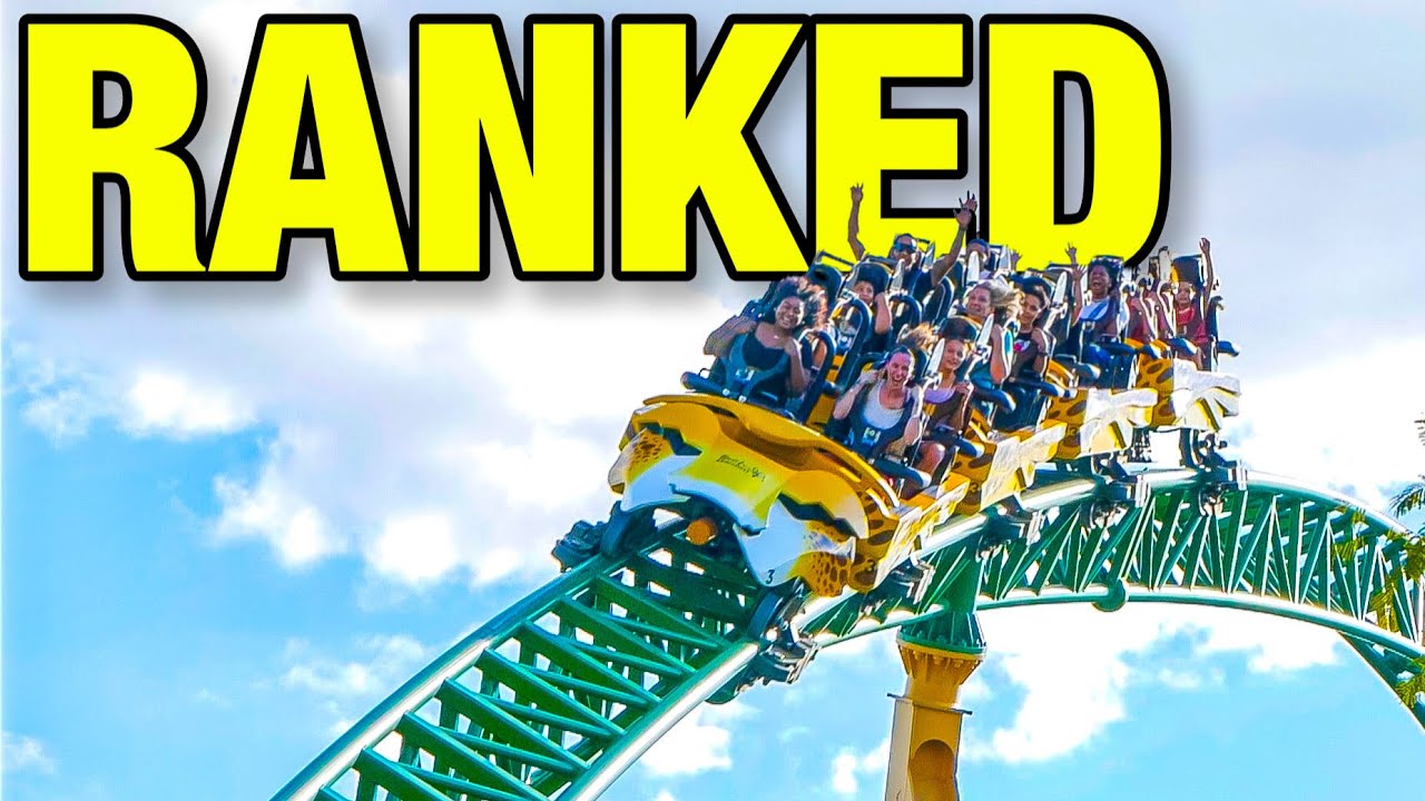 Every Busch Gardens Tampa Bay Roller Coaster Ranked