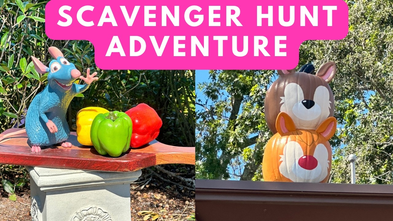 Epcot with Kids: Remy&rsquo;s & Pluto&rsquo;s Scavenger Hunts, Food, & Tips