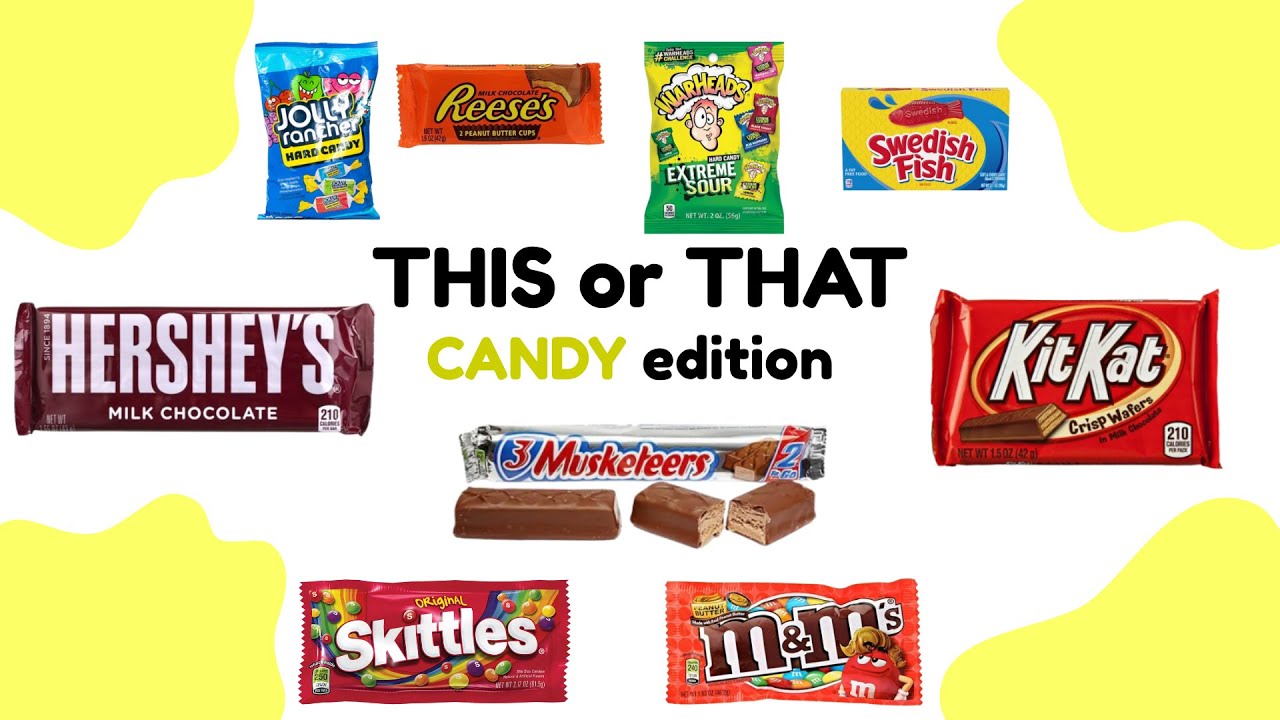THIS or THAT | CANDY Edition🍬🍭🍫