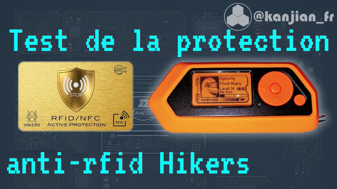 [FR] Test de la protection anti-nfc / anti-rfid Hikers via une attaque par le #flipperzero 👎👎👎