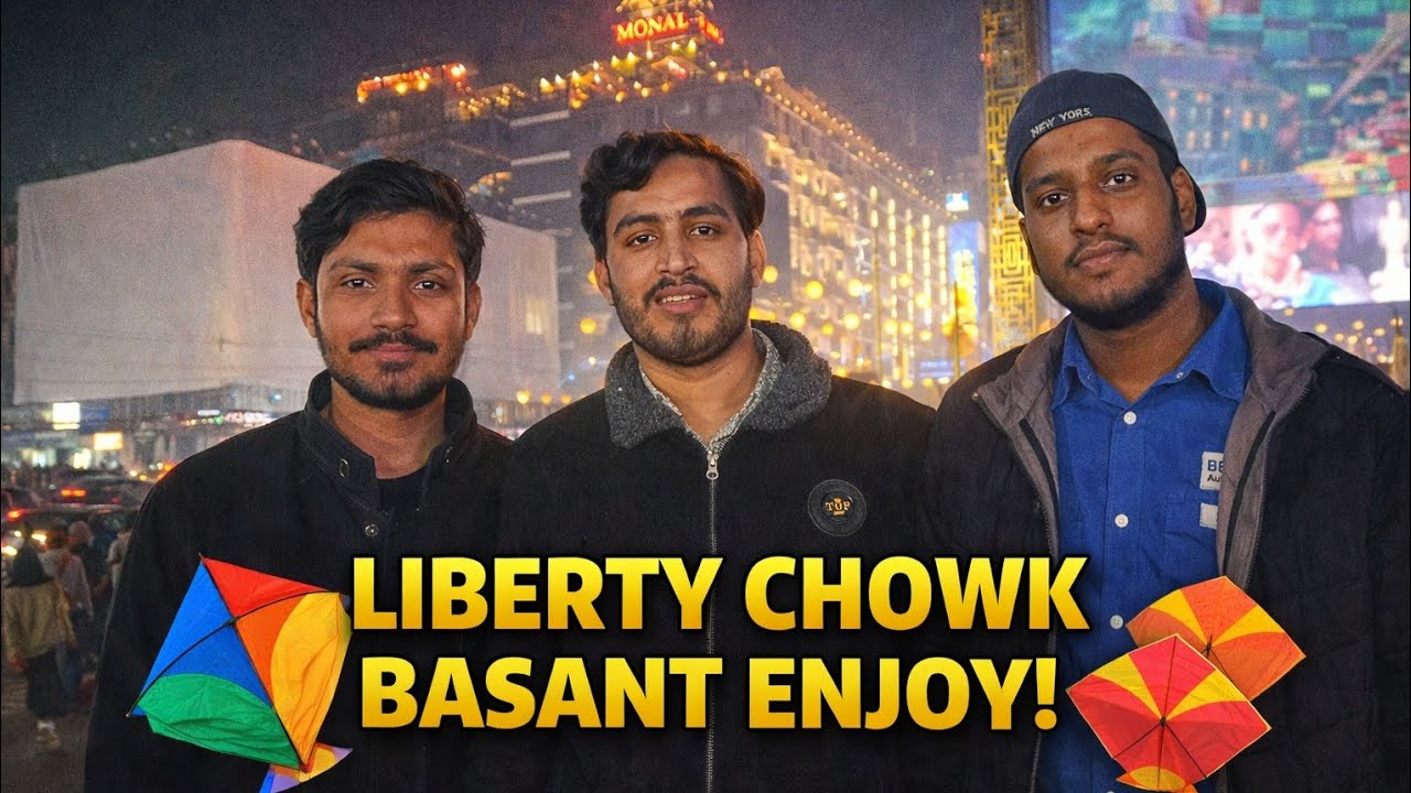 Liberty Chowk Basant Event 2026 | Colors, Crowd & Culture