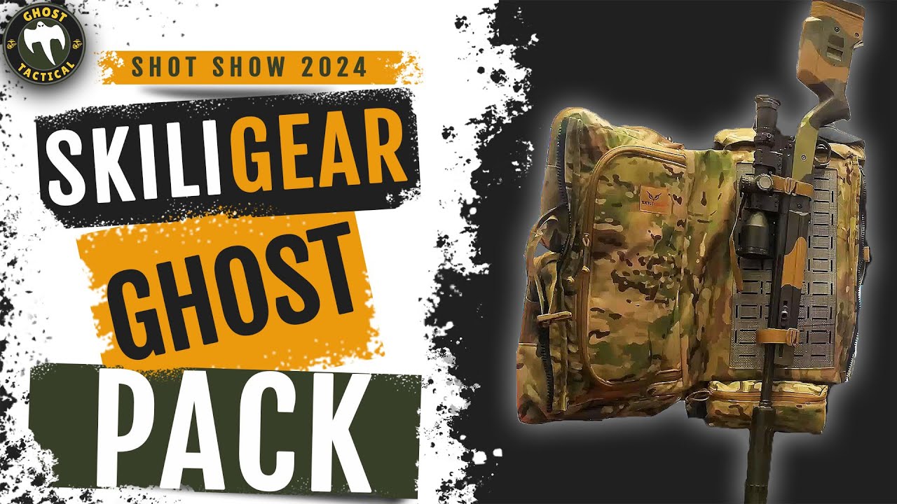 💥BEST PRODUCT OF SHOT SHOW 2024💥 Skili Gear 👻GHOST Pack👻