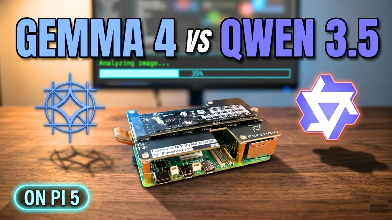 Является ли Gemma 4 убийцей Qwen? (Проверено на Raspberry Pi 5)