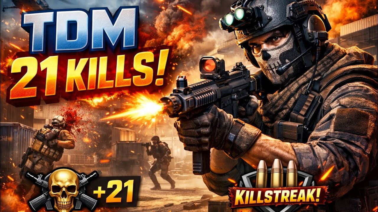 21 Kills in TDM – Enemies No Chance 😎