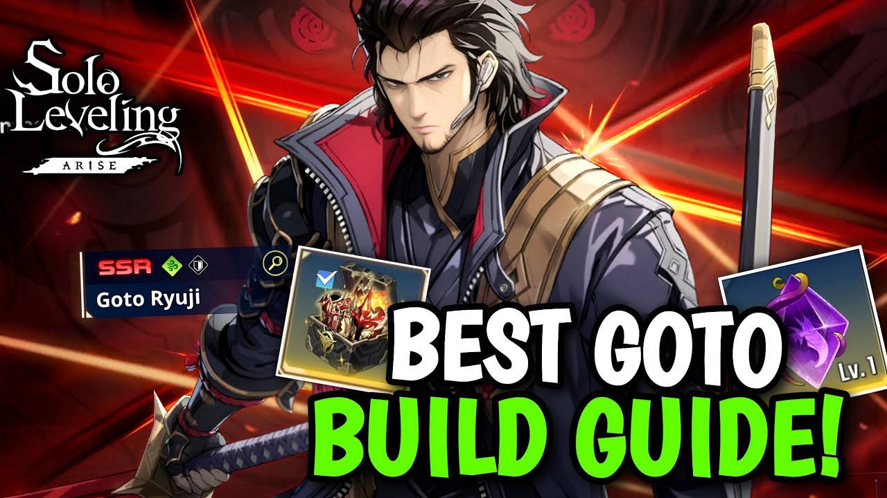 Ultimate Goto Ryuji Build & Guide! Best Advancements and Rotation Explained | Solo Leveling: Arise