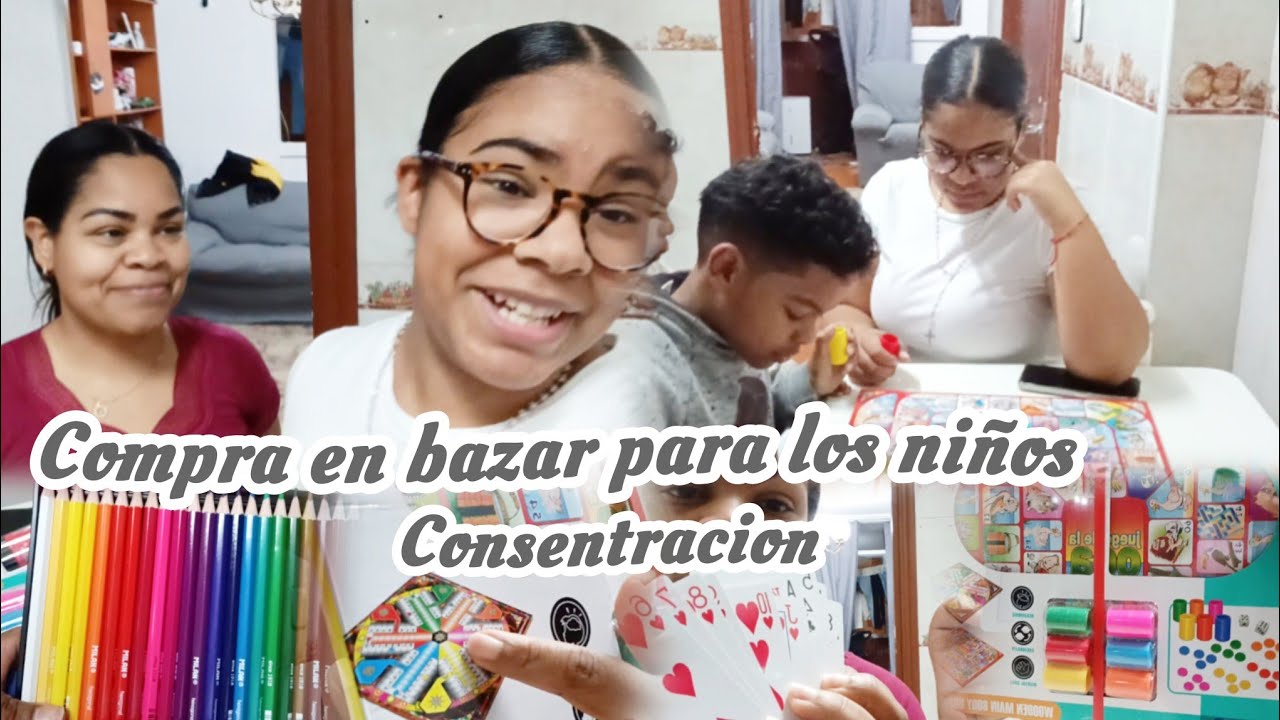 COMPRA EN BAZAR,MI FAMILIA DE 3 HIJOS, #LOGOPEDA #familianumerosa #family 