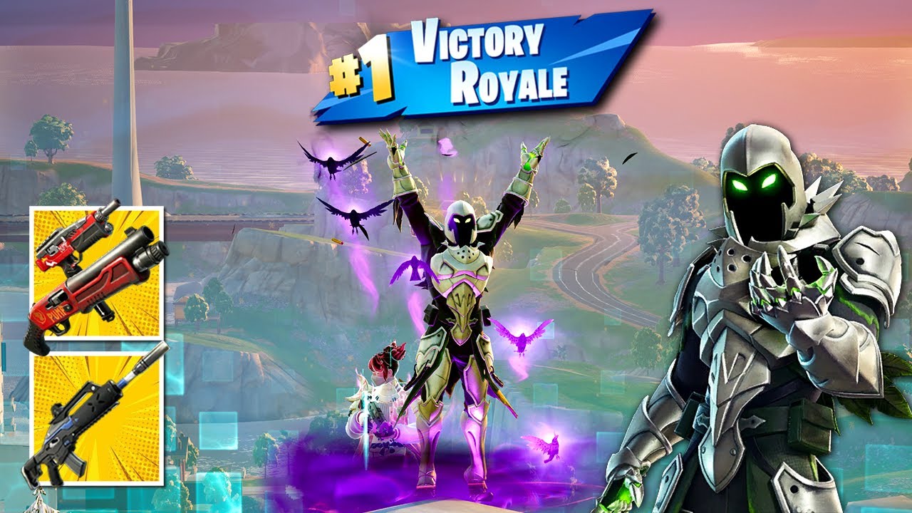 Sir Raven (OG Pass) Skin Gameplay Wins | Zero Build (Fortnite Chapter 6 Season 2)